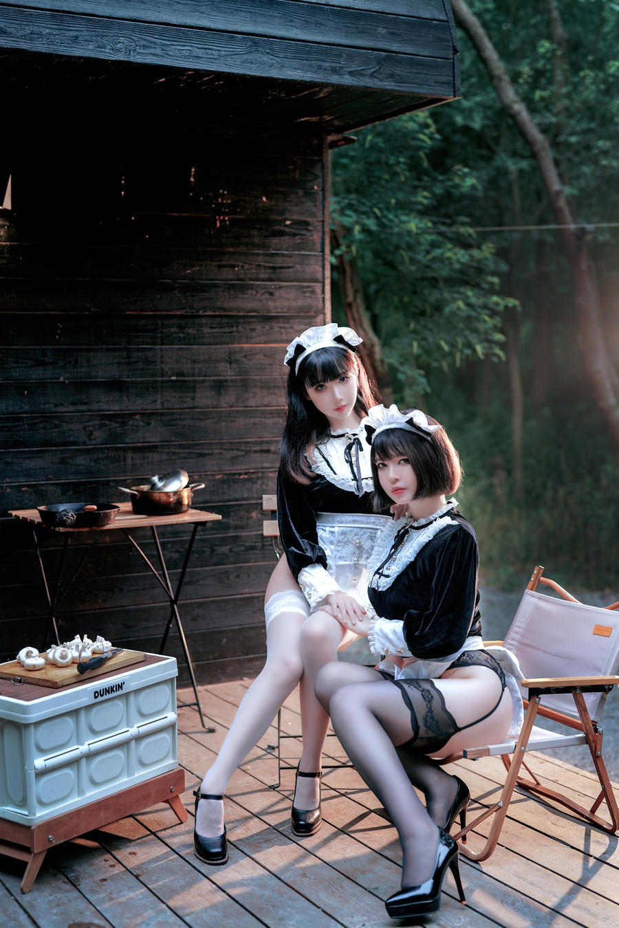 No.058 – 女仆姐妹 (&面饼仙儿) [74P]-COS基地