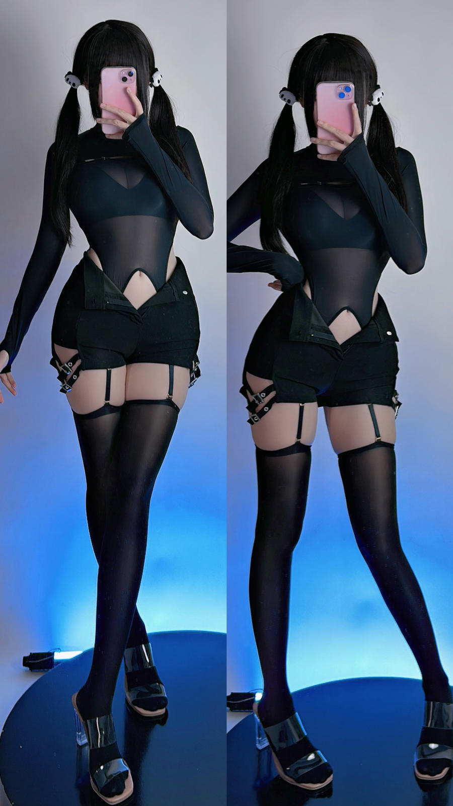 No.049 - 黑丝连体衣 [12P]-COS基地