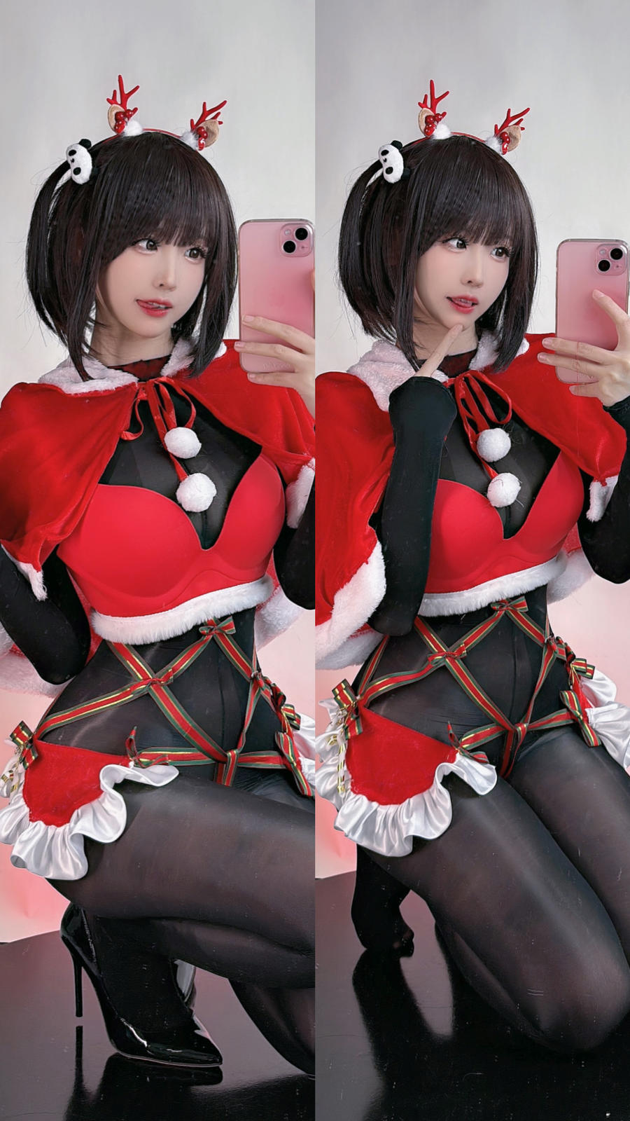 No.048 - 黑丝圣诞 [9P]-COS基地