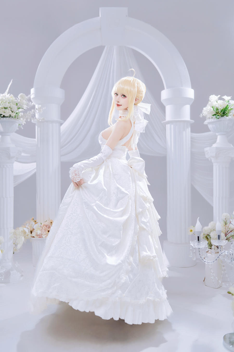 No.127 – FGO Saber花嫁 [22P]-COS基地