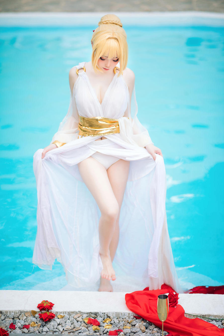 No.047 – FGO 尼禄睡裙 [27P]-COS基地