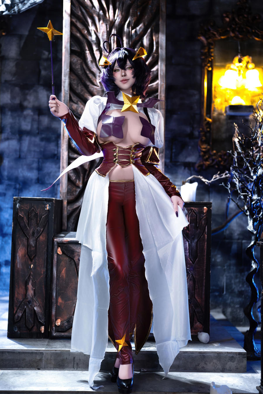 No.082 – 憧憬成为魔法少女 柊舞缇娜+阿良河琪舞 (&猪突猛蛋) [71P 1V]-COS基地