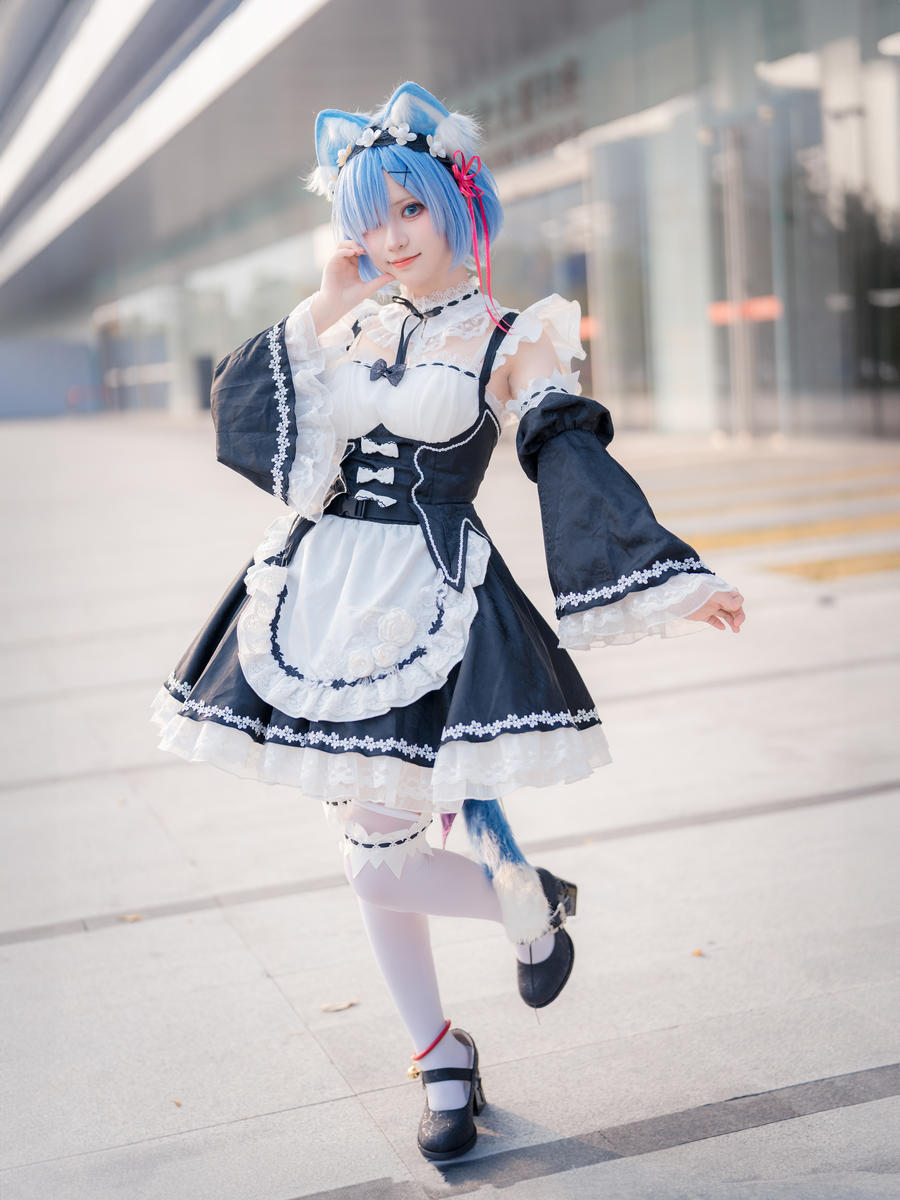 No.041 – 萤火虫动漫嘉年华 猫猫蕾姆 [107P 1V]-COS基地