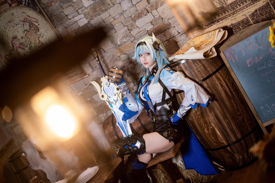 No.013 – 原神 优菈 [16P]-COS基地