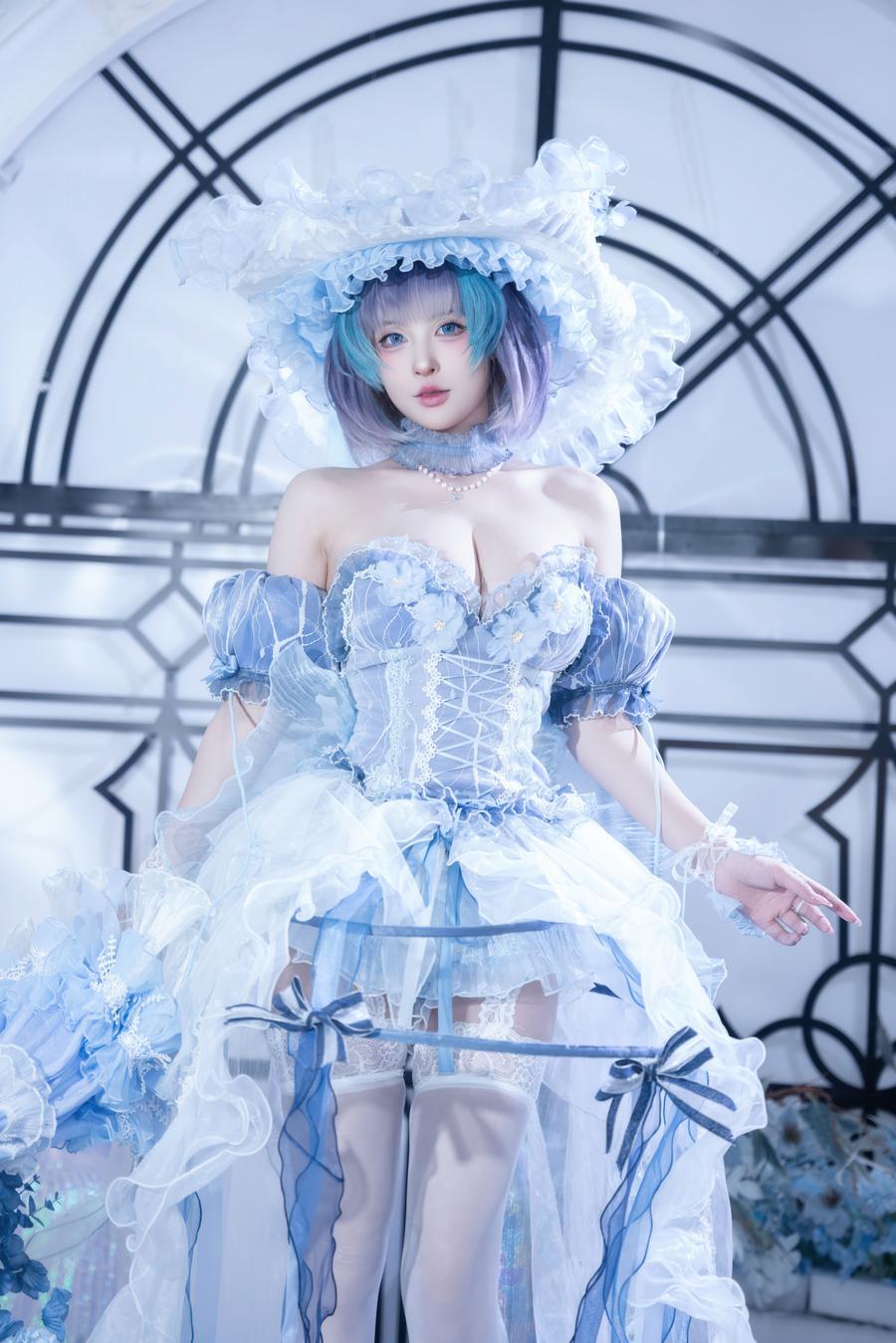 No.085 – 碧蓝航线 柴郡废稿礼服 [42P]-COS基地