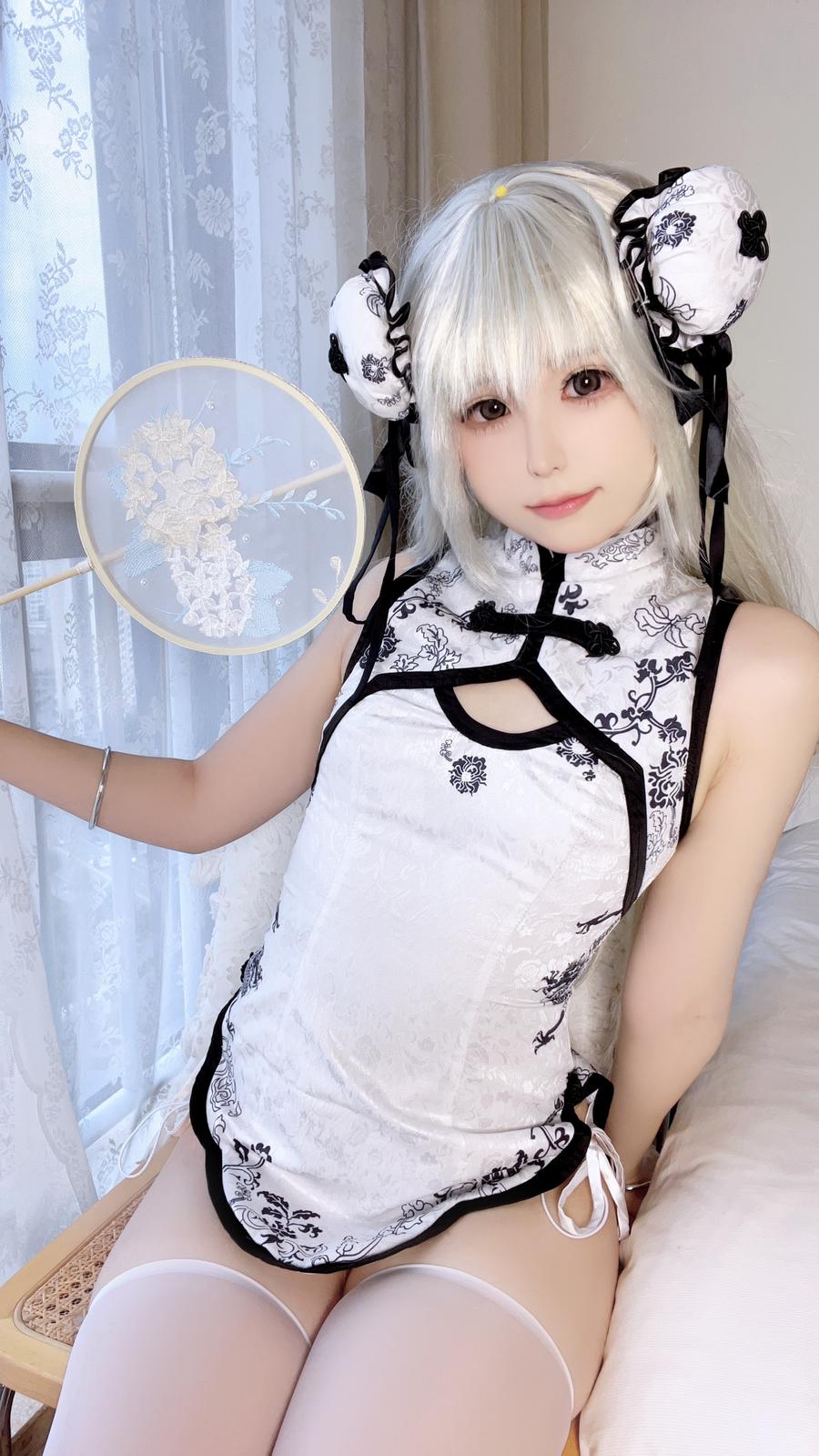 No.046 – 缘之空 穹妹旗袍 [27P]-COS基地