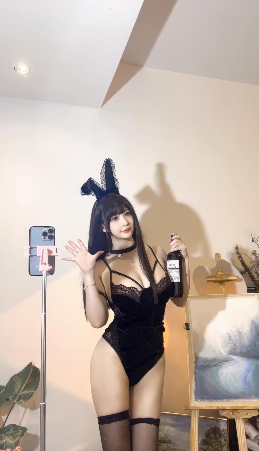 No.020 – 蕾丝兔女郎 [17P]-COS基地