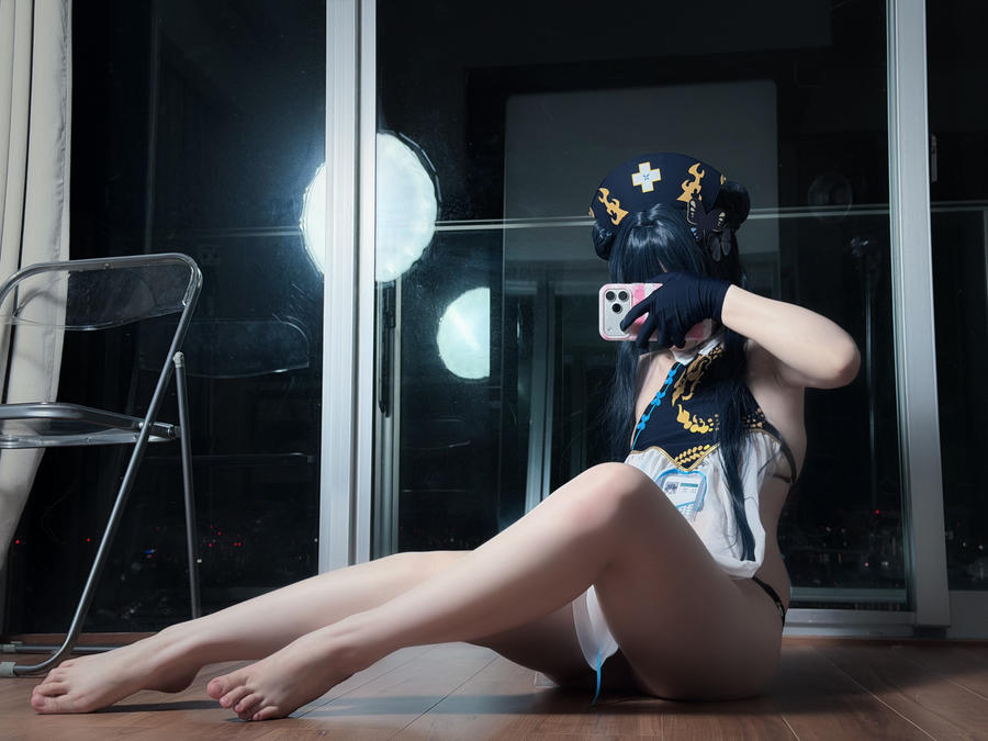 No.044 – kisaki see through dress with thongs [42P]-COS基地